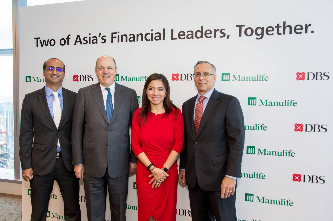DBS and Manulife officially launch 15-year regional life bancassurance partnership