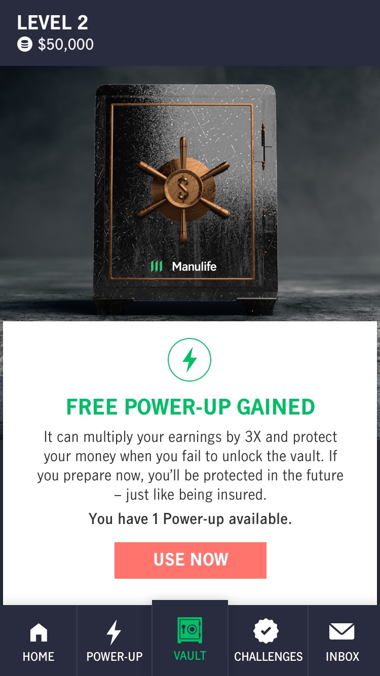 Play The Manulife Vault Game